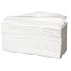 Hndkldeark, c-fold, nyfiber, hvid, 2-lags, 23x31 cm. 3060 ark