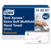 Tork 100297 H2 Xpress Extra Mjuk Multifold Handduk