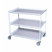 Rullebord med slingerkant (stor) 3 hylder