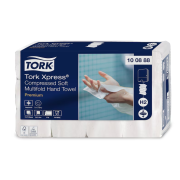 Tork 100888 Xpress Premium Soft Multifold Komprimerade Handdukar, 2-lagers