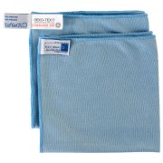Microfiber glass cloth 40x40 cm. blue