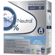 Vaskepulver Neutral Pro Formula White Sensitive, 8,55 kg