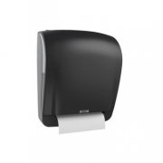 Katrin Plastdispenser fr Torkrullar, Svart