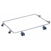 Holder til stor plastbakke m/ 2 redskabsholder