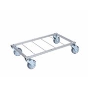 Micro bund m/100mm. hjul & 6 huller (36x63cm.)