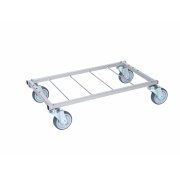 Micro bund m/100mm. hjul & 10 huller (36x63cm.)