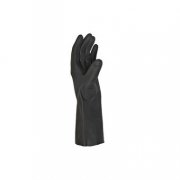 Handske Keep Safe Black Grip latex/neopren sort - 12 par