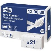 Tork 129089 Hndkldeark Advanced H2 Z-fold, nyfiber, 2-lags, 24x21,3 cm