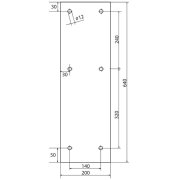 Motplatta f�r h�gtryckssvingarm easywash365+