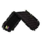 Svanem�rket mikrofibermoppe sort, 40 cm