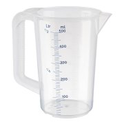 Measuring cup 0.5 l. with handle