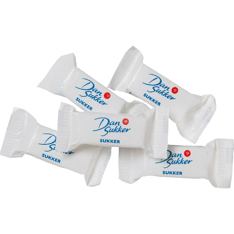 Dansukker, hugget sukker, 2 stk/pk x 1000 pr/krt. - Sukker & Fløde ...