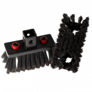 Mikroborste 12 cm. Extra mjuk, enkel trim, Quick-LoQ bas