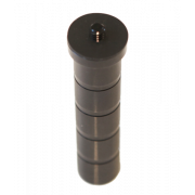 Aluminum adapter for camera mount, black