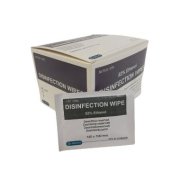 Mediq H�nddesinfektionsserviet, 82% ethanol, enkeltpakket, 50 stk.