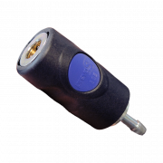 Lynkobling med trykknap og slangestuds