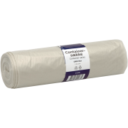 Containersk, transparent, 1000L. 40 my. 50 stk.