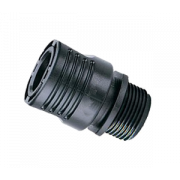 Quick-Click-koppling, hona med 3/4 tums utvändig gänga