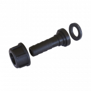 Slangeforskruning av plast med invndig gnga