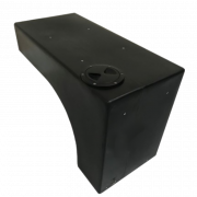 Vattentank, krkt, svart 100 ltr.