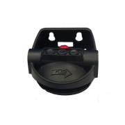 Filterhus Standard lg med beslag, sort, 3/4