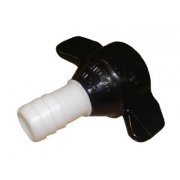 Shurflo beslag, rakt till 1/2 tums vattenslang