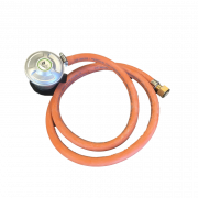 Gasregulator 30 mBar med slange og omlber