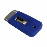 Soft Grip safety scraper blue