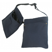 Verktygsbälte med tv fickor, nylon svart