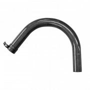 PureVAC carbon fiber gooseneck for gutter cleaning