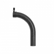 PureVAC kulfiber Svanehals til tagrenderens 90