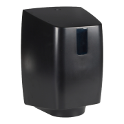 Dispenser til hndklderulle, centertrk, recycled sort plast