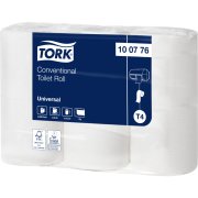Tork 100776 Toiletpapir, genbrugspapir, 1-lags, T4, 50,4m x 48 rl.