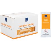 Disinfectant alcohol wipe for skin, 14x16 cm, individually packaged, 12x50 pcs.