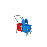 Tina Trolleys Wetmop vogn med 2 spande