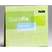Plaster-refill Quick-Fix, sporbare. 45 stk.