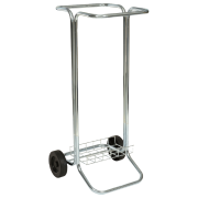 Affaldsstativ til 100 L skke, galvaniseret stl