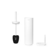 Brabantia Toilet brush with wall holder, white