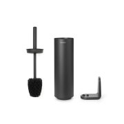 Brabantia Toilet brush with wall holder, grey