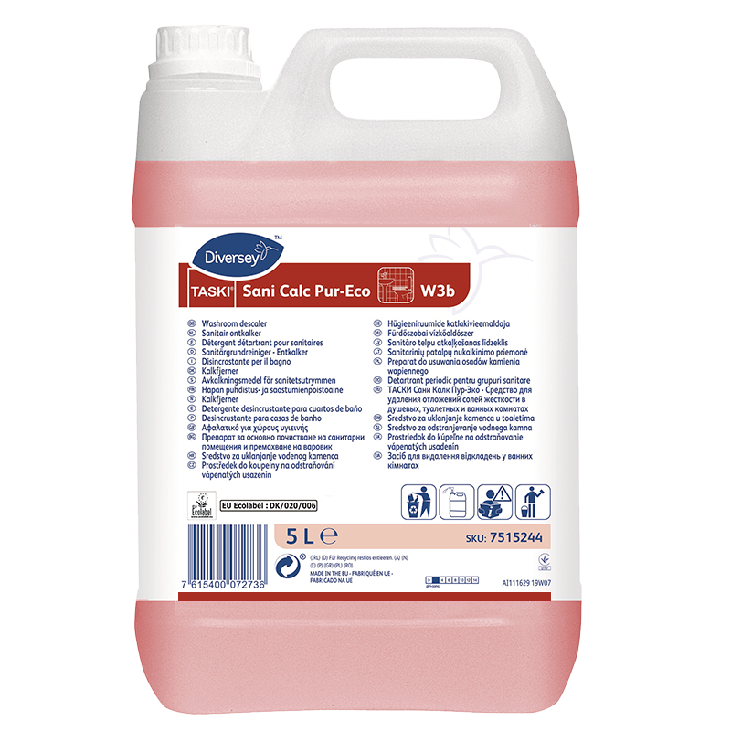 TASKI Sani Calc Pur-Eco, 5 ltr. - Kalkfjerner - NOWAS A/S