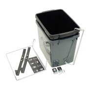Accessory package for source sorting cart