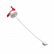 Aftapningshane med bold, DIN71 gevind