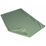 Microfiber towel for glass 50x70 cm. Green