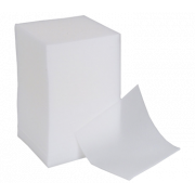 Vaskeklud, hvid, soft 19x19cm. 2,8mm 4000 stk.