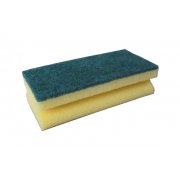 Scouring sponge, 130 x 70 mm, green
