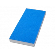 Melamine pad white 250 x 115 mm.