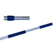 Teleskopskaft alu Proff. med 2 skumhndtag. 100-180 cm.