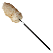 Wool duster with telescopic handle 75-110 cm.