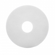 Rondel, hvid, 5 stk. 