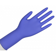 Lang undersgelseshandske, bl, nitril, pudderfri, acceleratorfri, 100 stk.